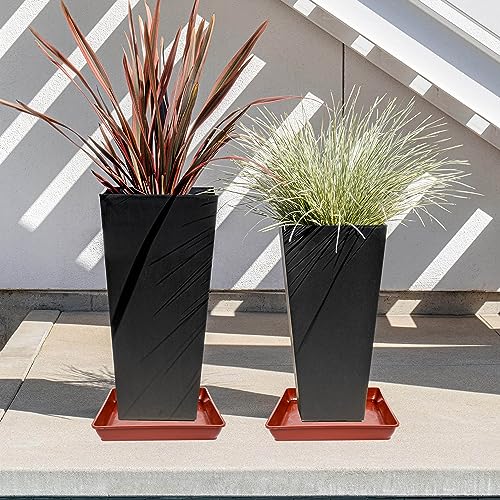50% Off LWALRS 5-Pack Square Plant Saucers for Indoors & Outdoors - Image 7