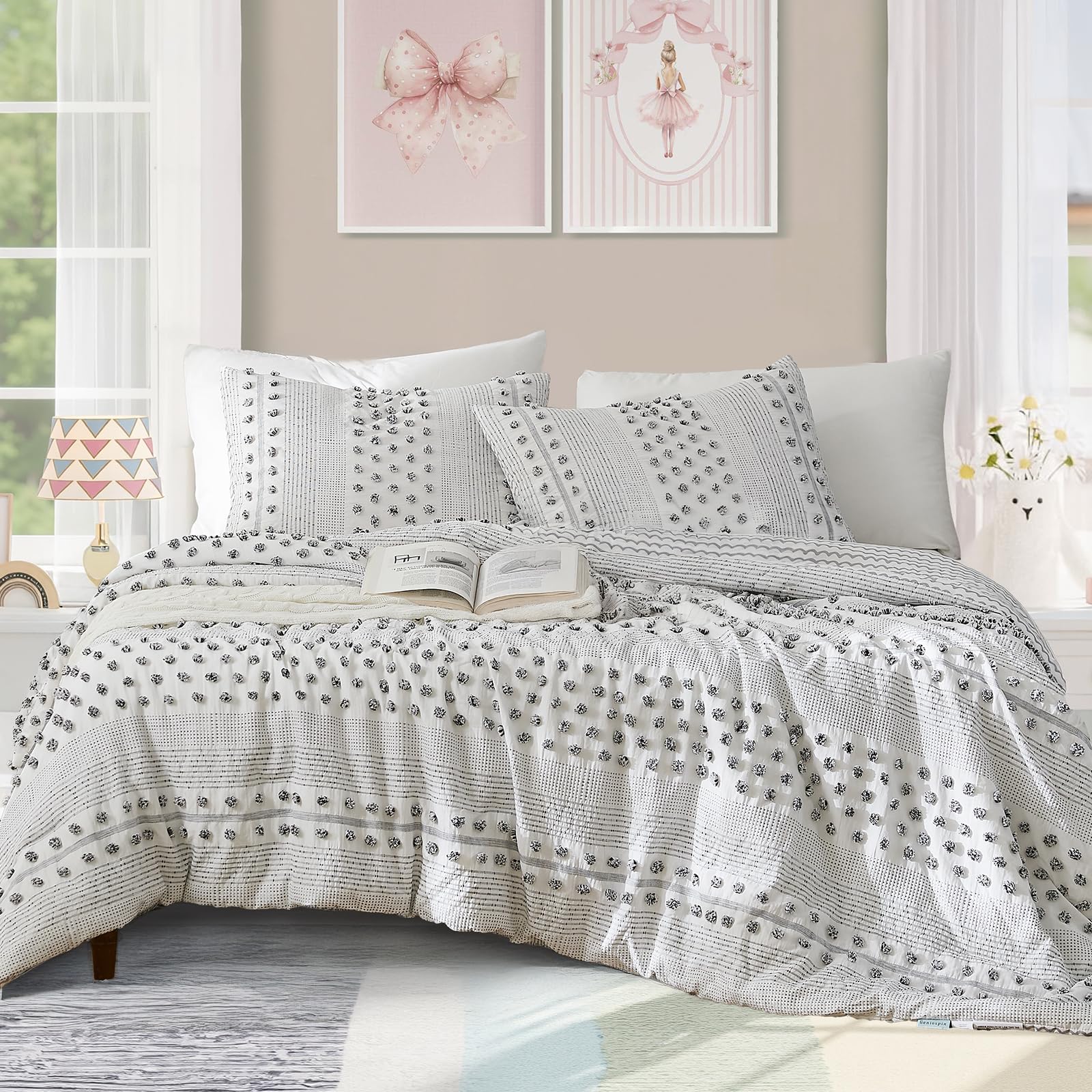 20% Off Geniospin Twin Comforter Set for Girls