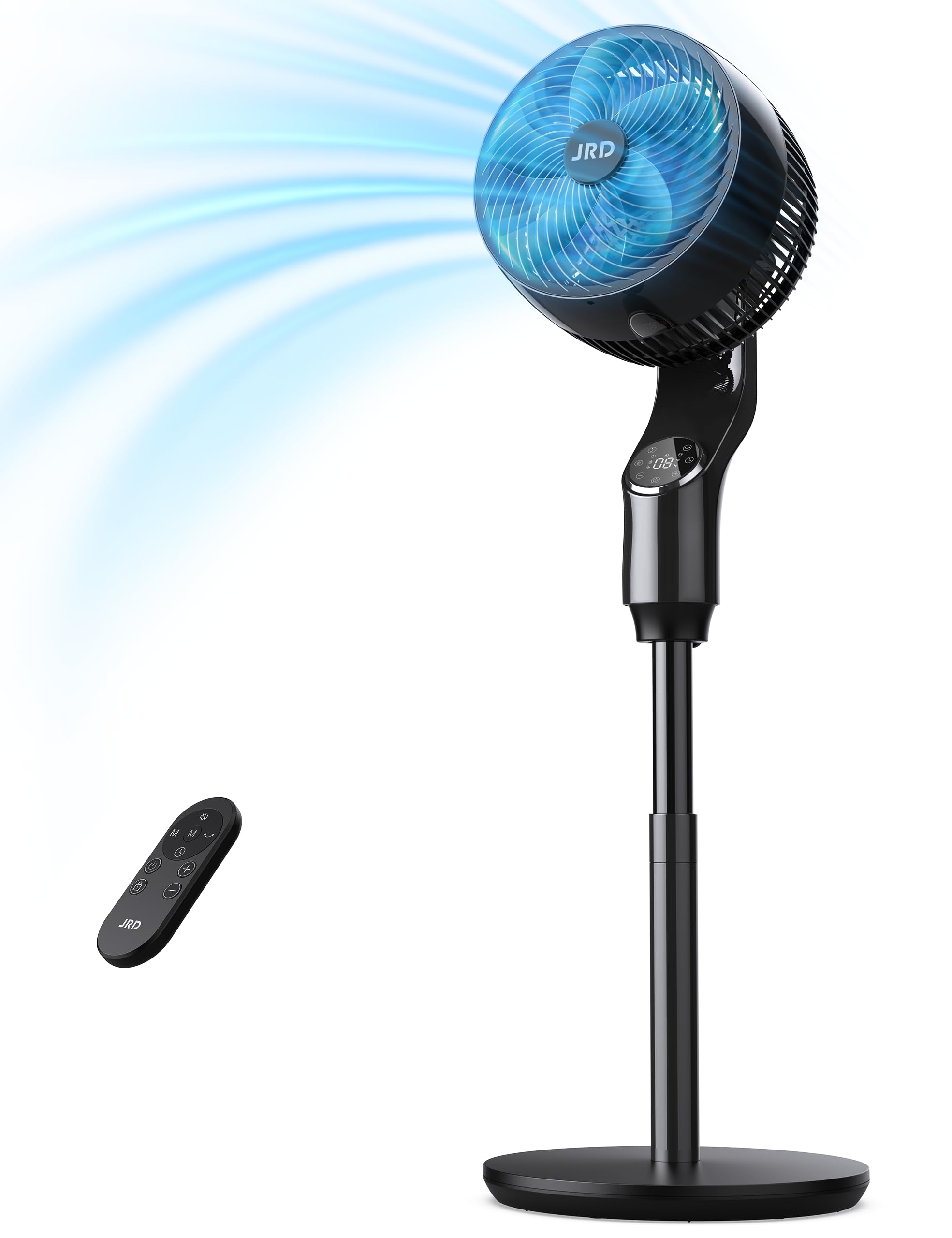 Save 30% on JRD Quiet Oscillating Standing Fan