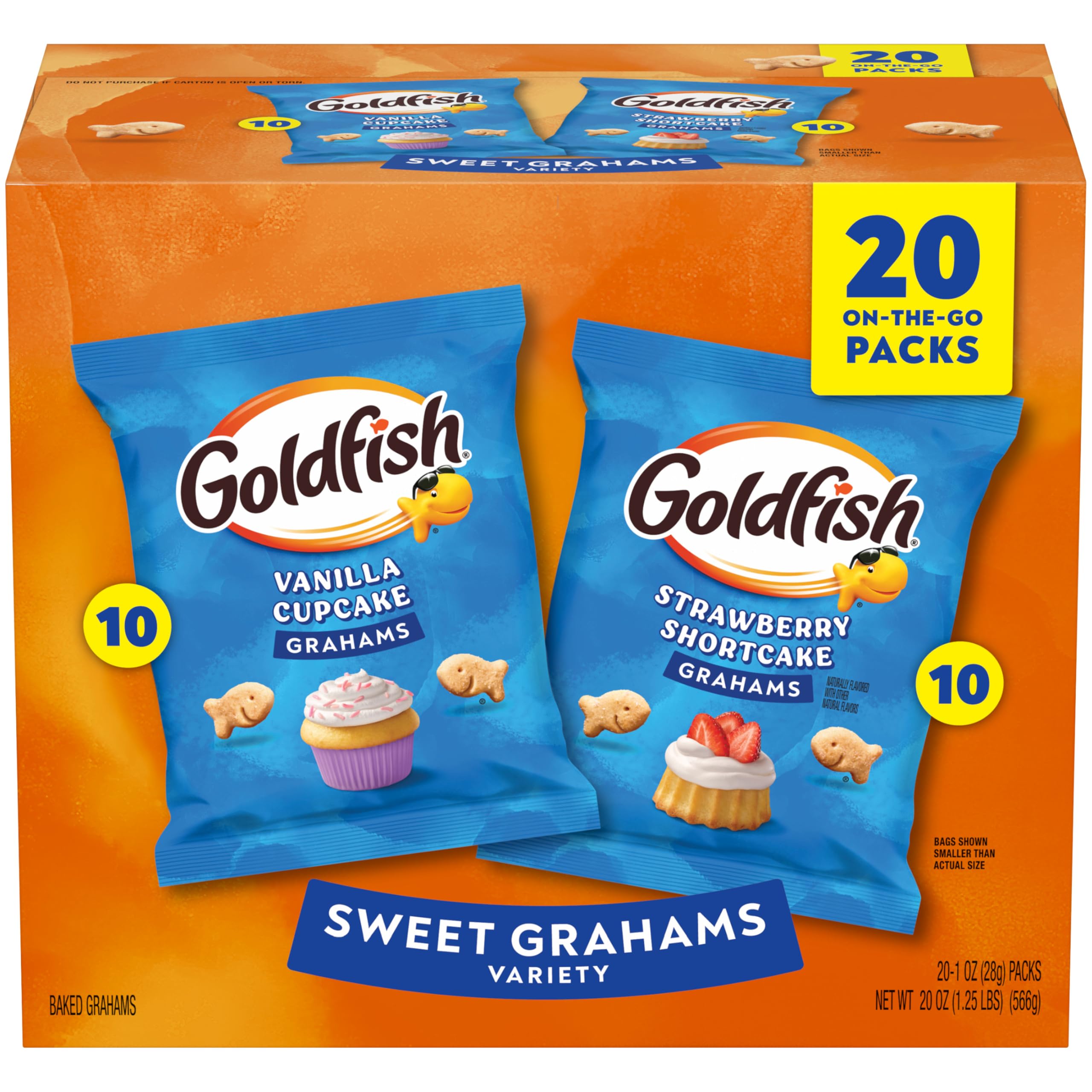 16% Off Goldfish Grahams Crackers Multipack, 20 Packs