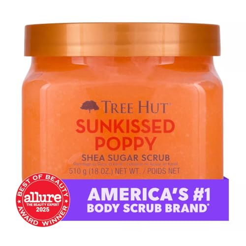 Tree Hut Sunkissed Poppy Scrub - 70% Off - Exfoliate & Hydrate - Image 4