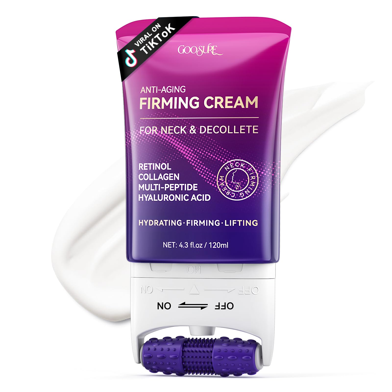 16% Off GOOSURE Neck Firming Cream w/ Roller & Code
