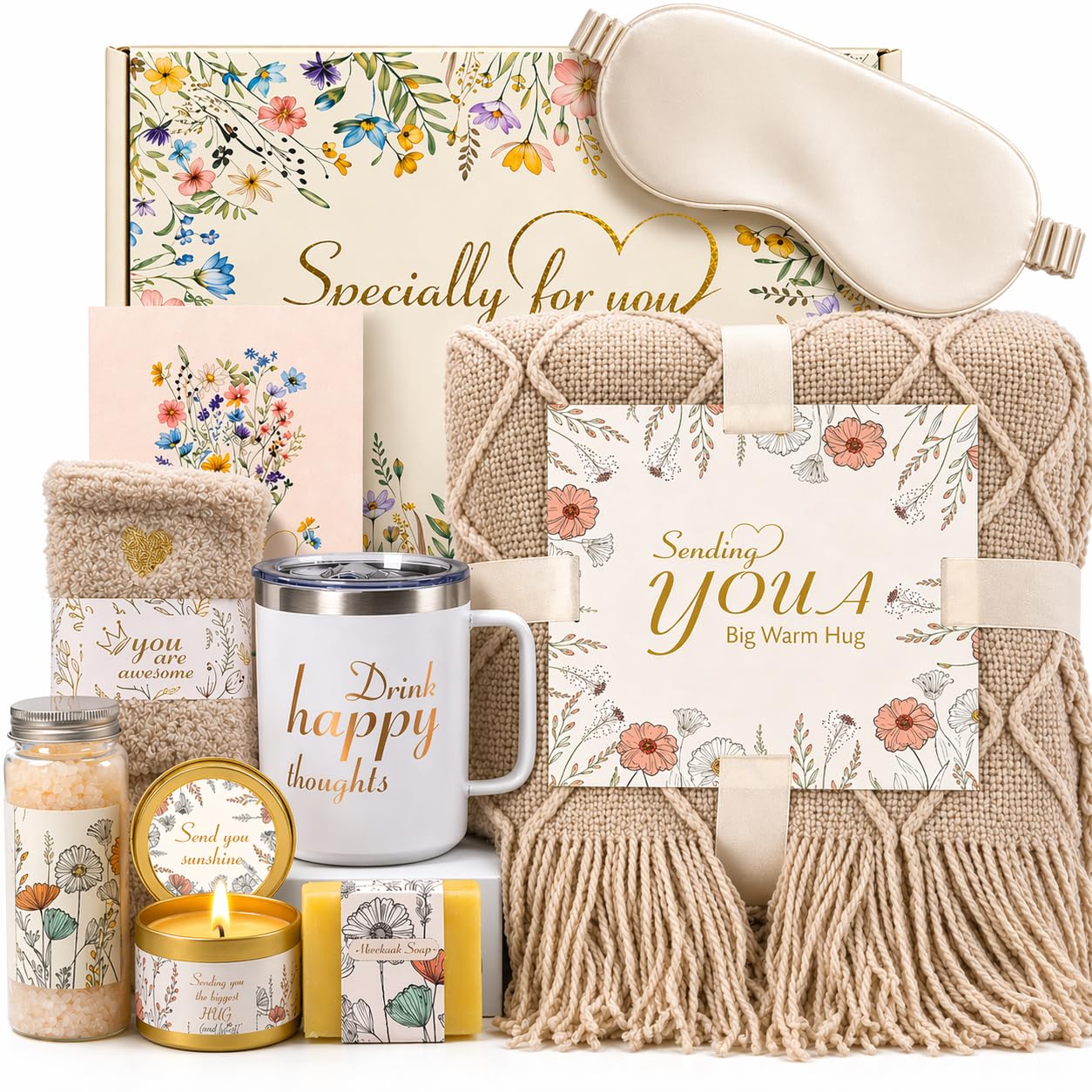 Get Well Soon Gift Basket with Code OLMD2Y33