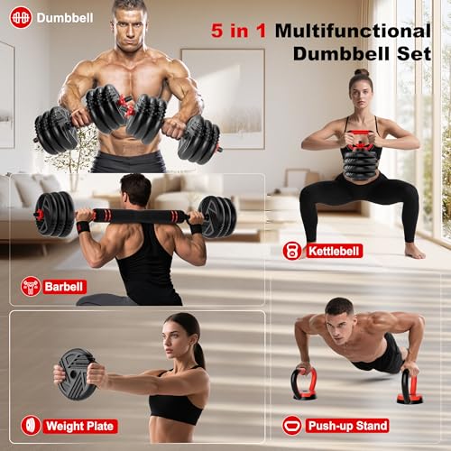 32% Off TRAKMAXI Adjustable Dumbbell Set for Home Gym - Image 3