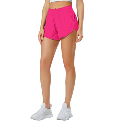 Aurefin Women's Athletic Shorts - Quick Dry & Zip Pockets - Image 5