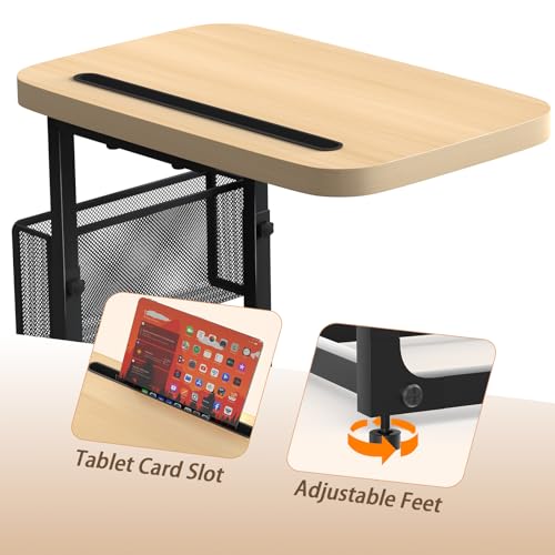 50% Off Fashion TV Tray Table with Storage Baskets - Image 6