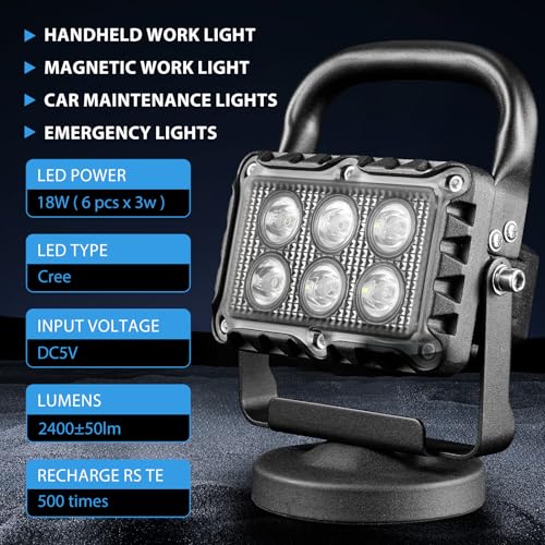 30% Off SMA 18W LED Work Light – Bright & Durable - Image 4