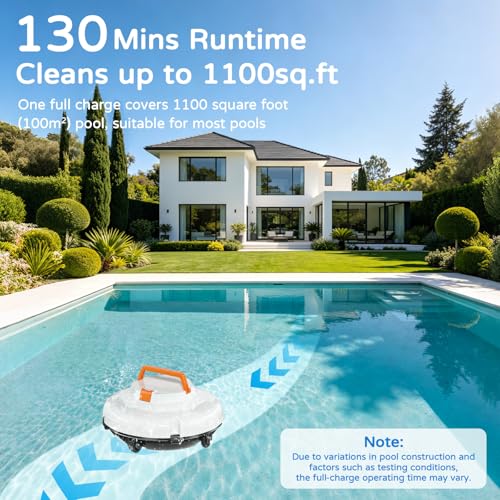 50% Off KOSGHO Cordless Robotic Pool Cleaner - Image 4