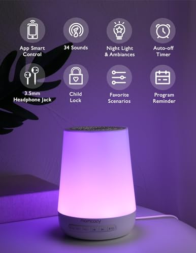20% Off Momcozy Baby Sound Machine with Night Light - Image 3