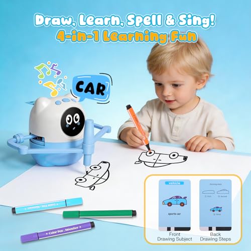 30% Off Drawing Robot for Ages 3-8 with Code M8R4VDD5 - Image 3