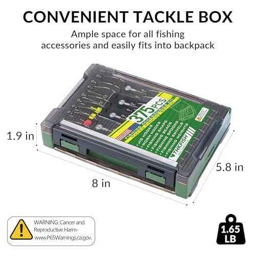 40% Off THKFISH 375pcs Fishing Accessories Kit with Code - Image 7