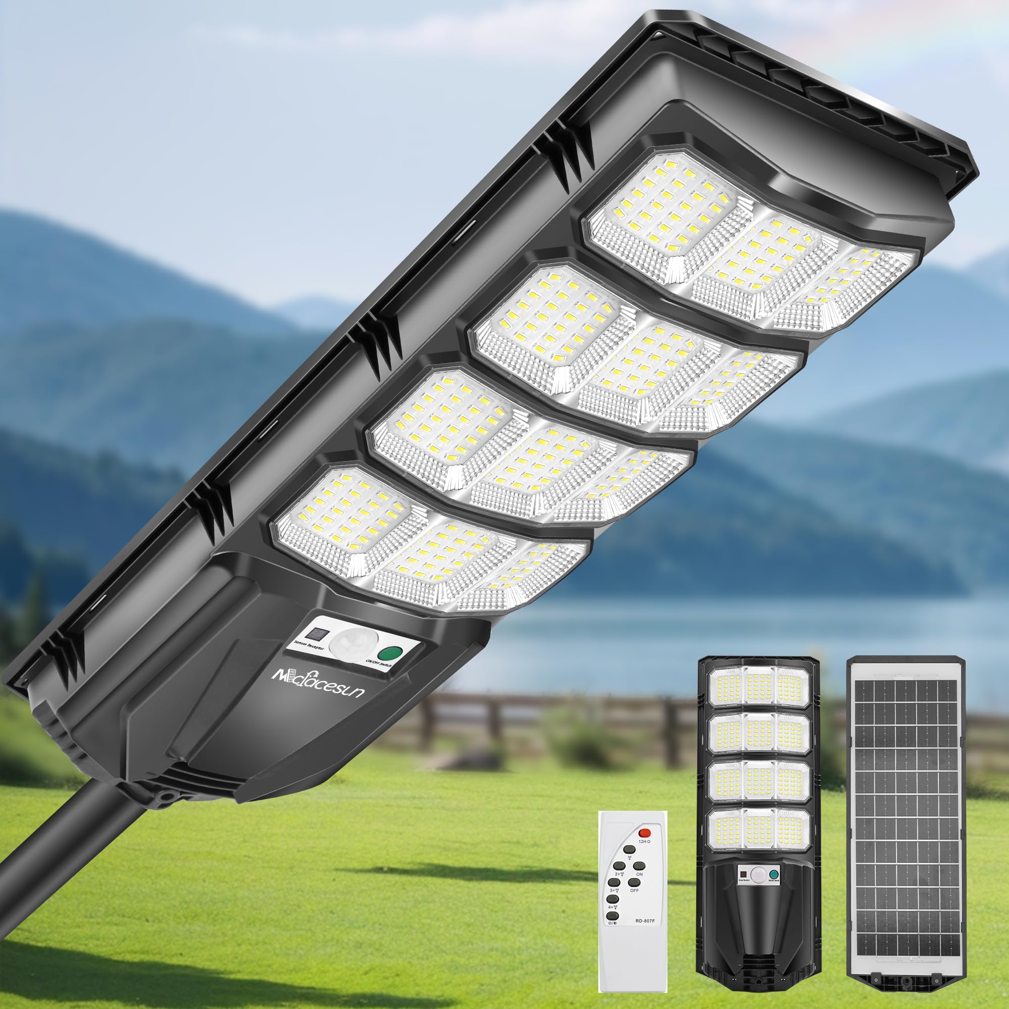 40% Off 16000LM Solar Street Light with Motion Sensor