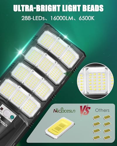 40% Off 16000LM Solar Street Light with Motion Sensor - Image 5