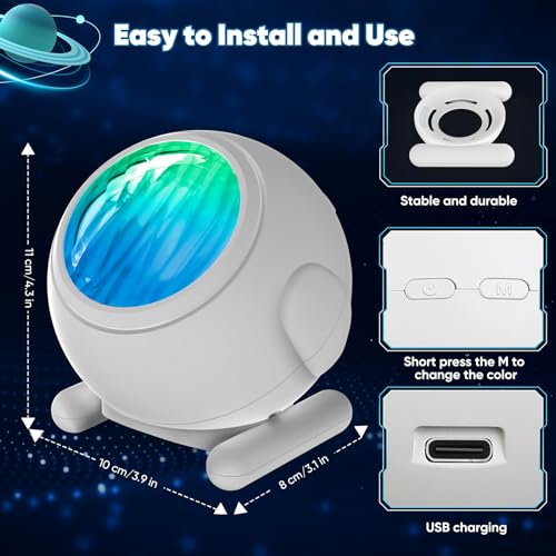 50% Off Pedica Northern Lights Galaxy Projector - Image 6