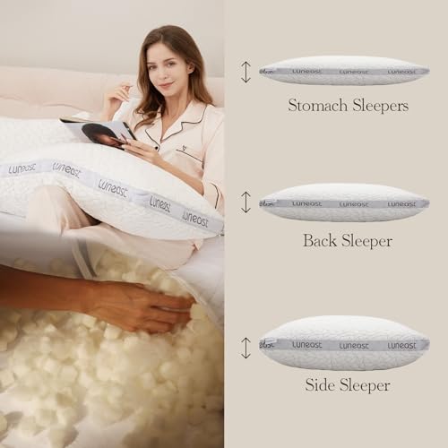50% Off Luneast Adjustable Memory Foam Pillow - Queen Size - Image 5