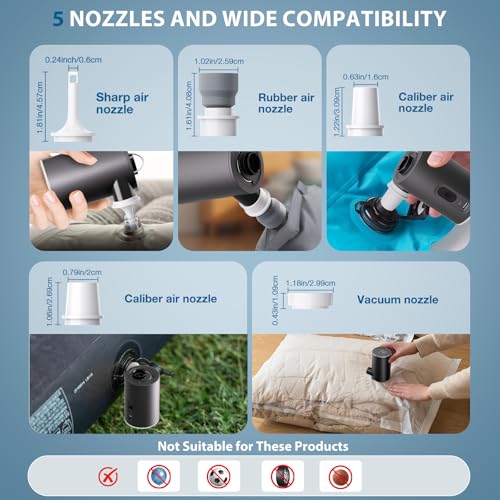 50% Off HUANTER Portable Air Pump with Camping Light - Image 7