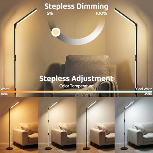 29% Off WUTGHUI LED RGB Foldable Floor Lamp with App - Image 3