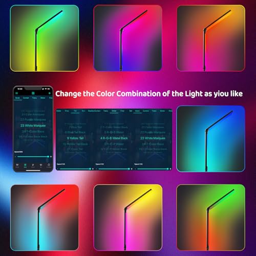 29% Off WUTGHUI LED RGB Foldable Floor Lamp with App - Image 6