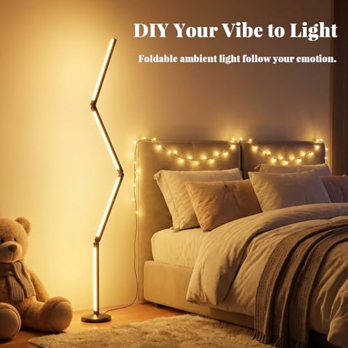 29% Off WUTGHUI LED RGB Foldable Floor Lamp with App - Image 7