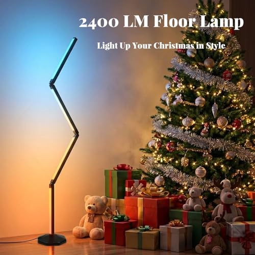 29% Off WUTGHUI LED RGB Foldable Floor Lamp with App - Image 8