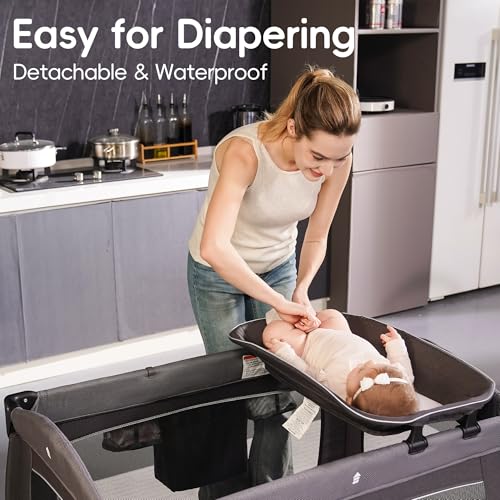Save 38% on Pamo Babe Pack & Play with Bassinet - Image 6