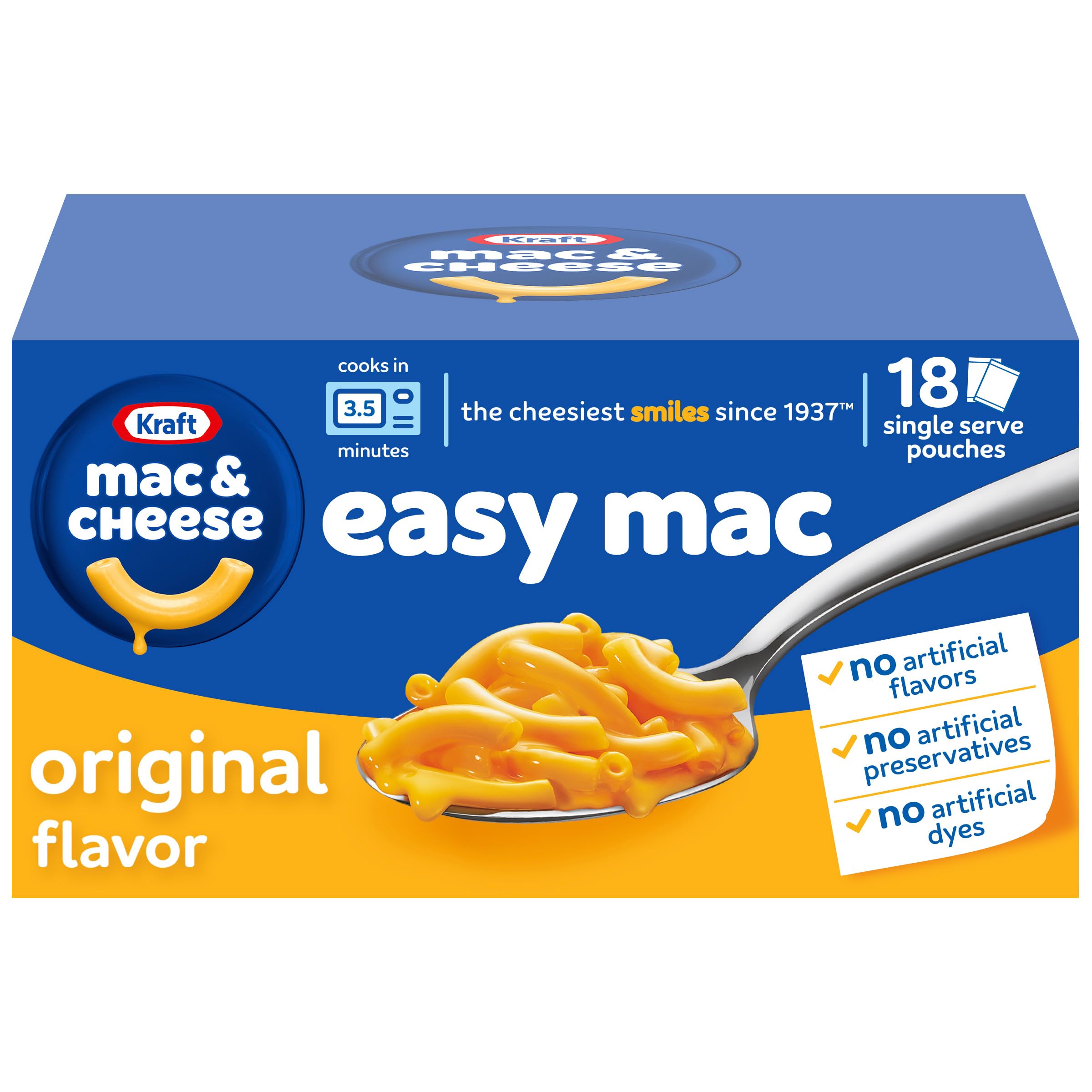 Kraft Easy Mac 18-Pack: Save 19% with Coupon