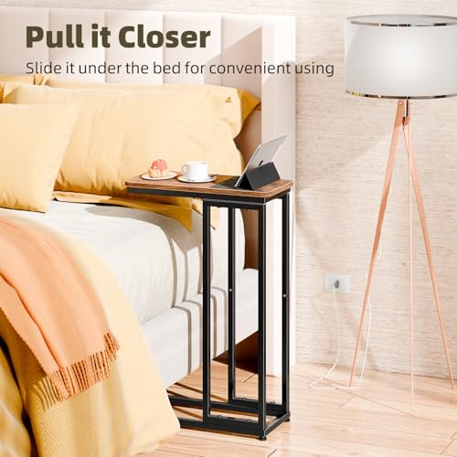 21% Off Simple Trending C Shaped End Tables Set of 2 - Image 5