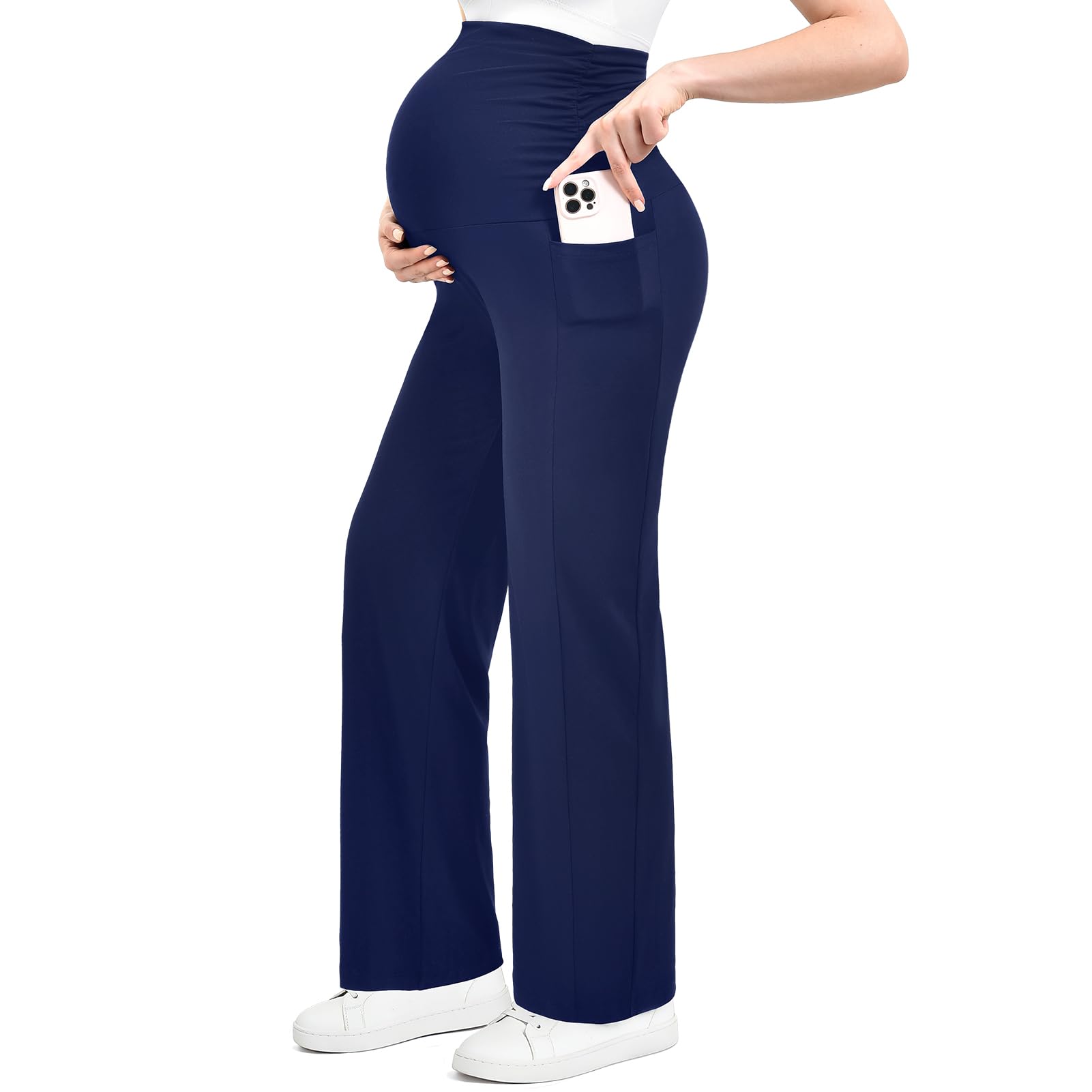Save Up to 46% on Ipletix Maternity Wide-Leg Lounge Pants
