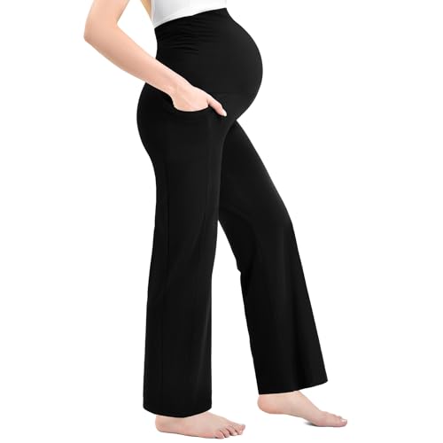 Save Up to 46% on Ipletix Maternity Wide-Leg Lounge Pants - Image 3