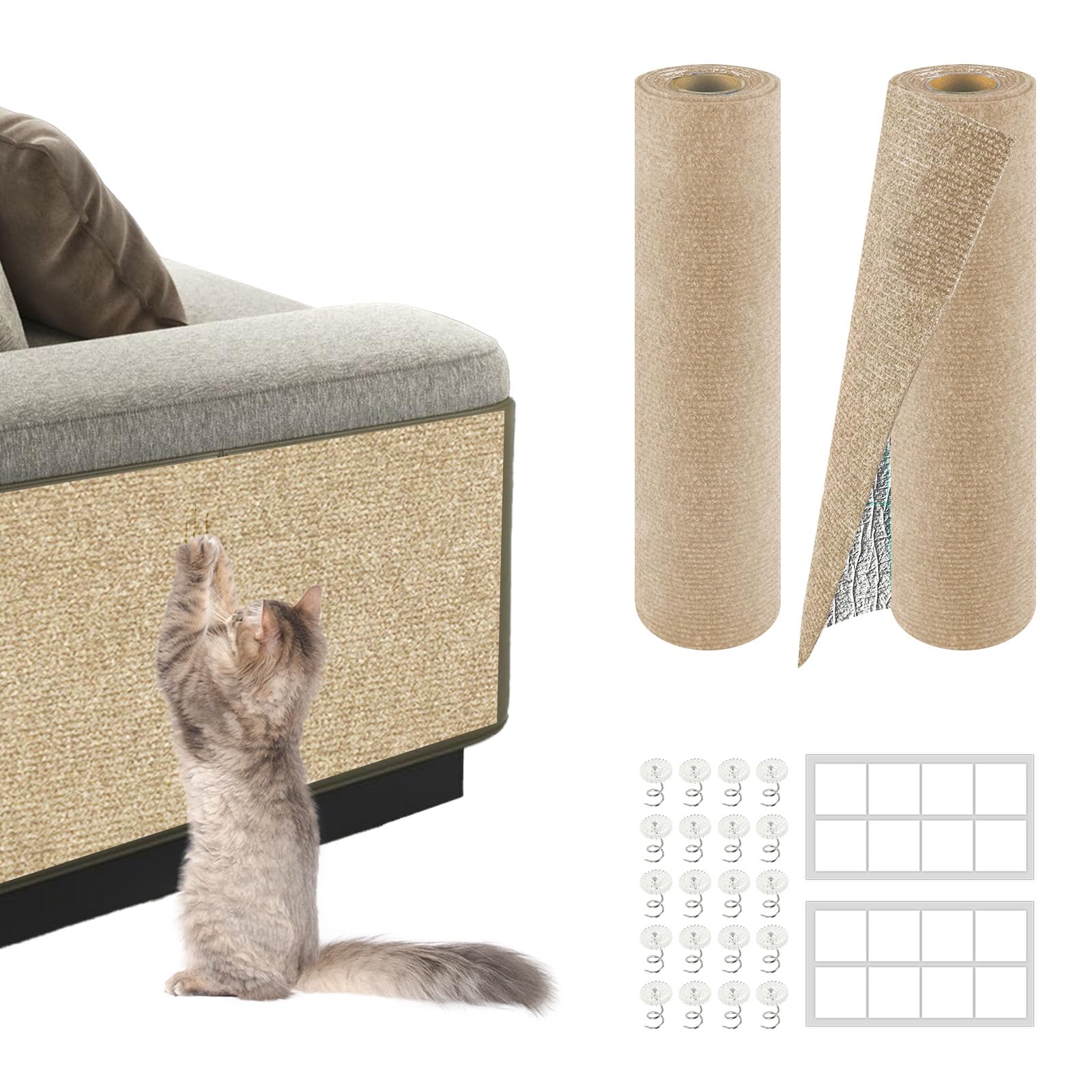50% Off ZLAFM Cat Scratch Mat – Protect Furniture Now - Image 1