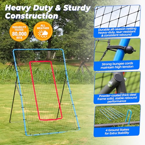 45% Off JOLORLY 2-in-1 Volleyball Rebounder Net - Image 7