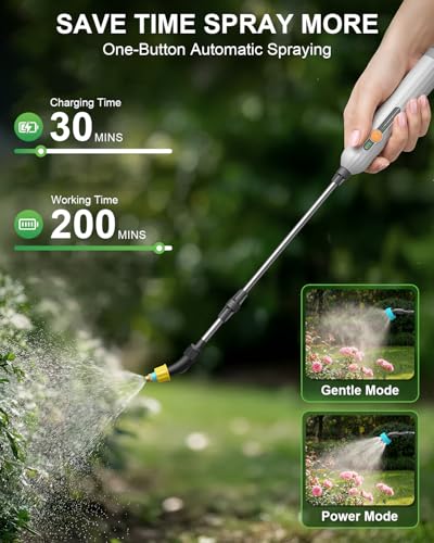 61% Off Battery Powered Garden Sprayer with Code D3ZMWJ3X - Image 4