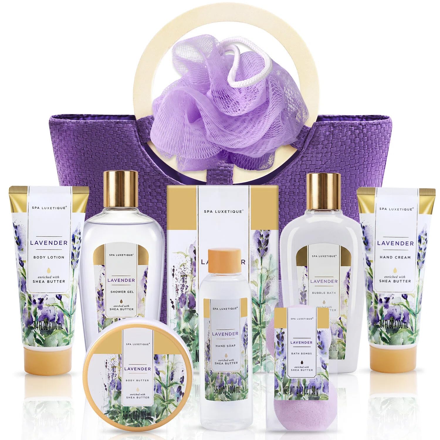17% Off Spa Luxetique Lavender Gift Basket for Women - Image 1