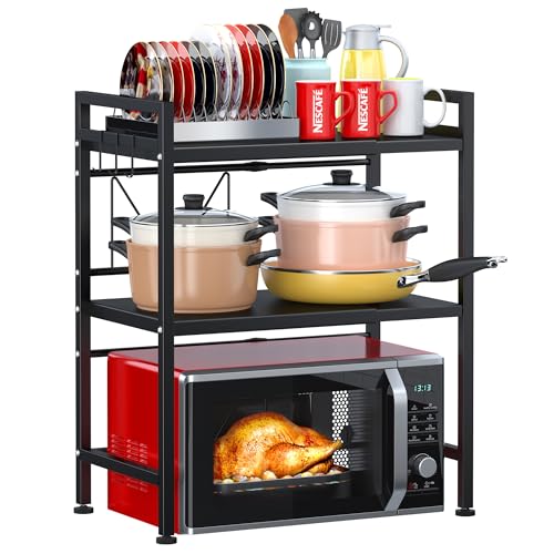 33% Off PUSDON 3-Tier Expandable Microwave Oven Rack - Image 2
