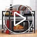 33% Off PUSDON 3-Tier Expandable Microwave Oven Rack - Image 8