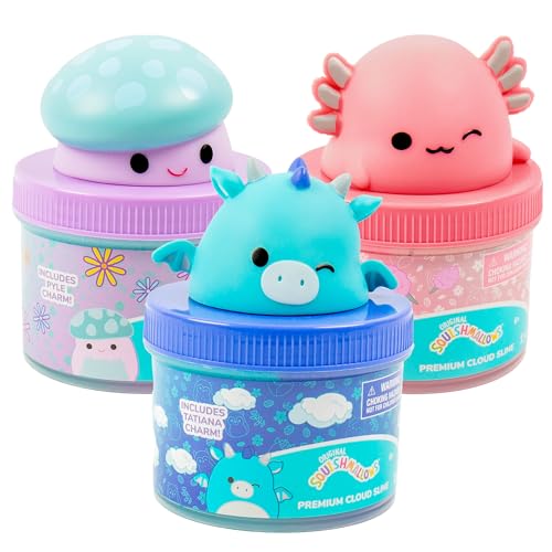 39% Off Squishmallows Premium Cloud Slime 3-Pack - Image 2