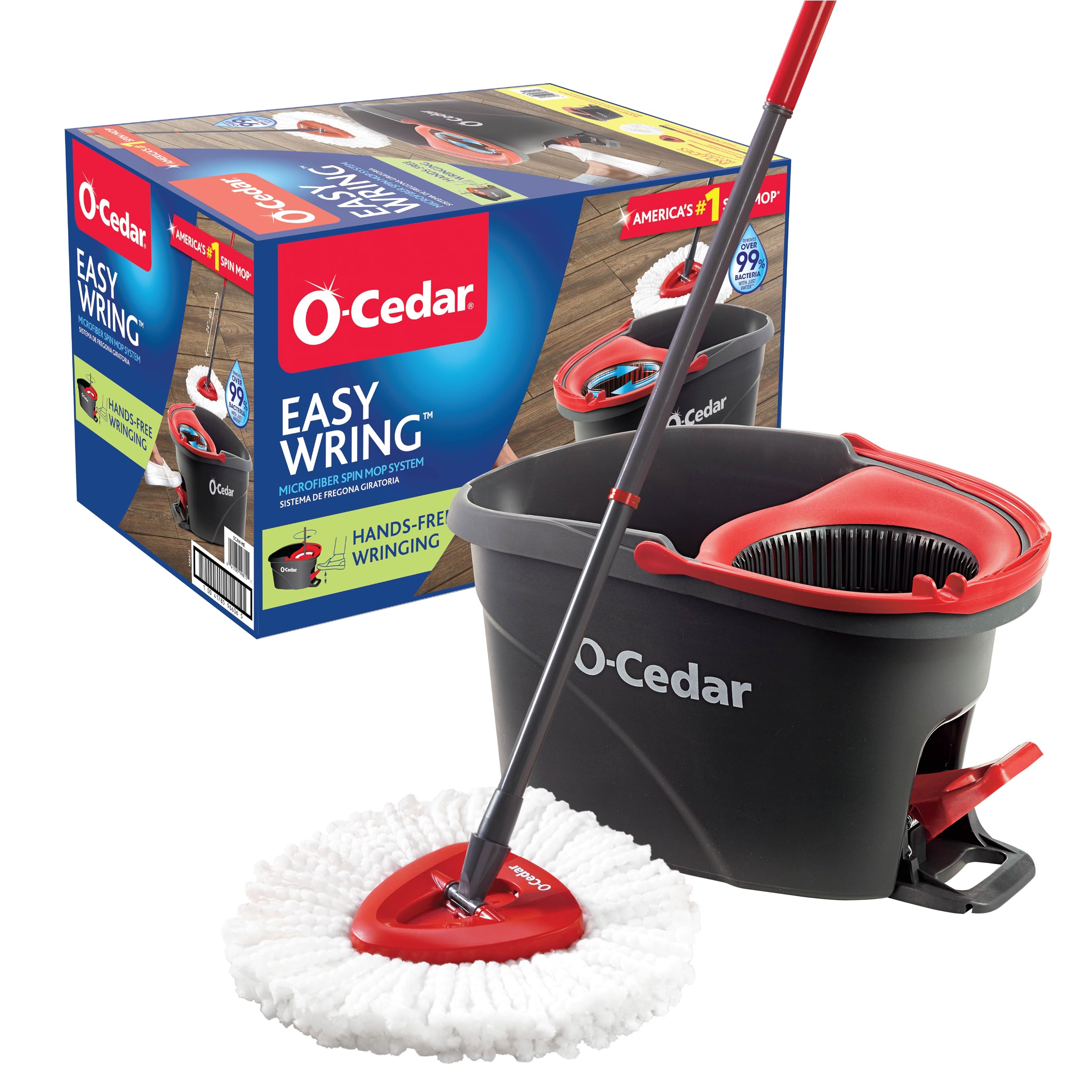 22% Off O-Cedar EasyWring Microfiber Spin Mop System - Image 1