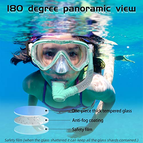 Save 26% on Seago Kids Swim Goggles Snorkel Mask - Image 5