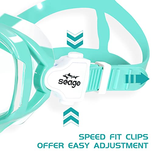 Save 26% on Seago Kids Swim Goggles Snorkel Mask - Image 6