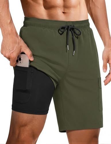 50% Off Ekouaer Men's Swim Trunks with Compression Liner - Image 2