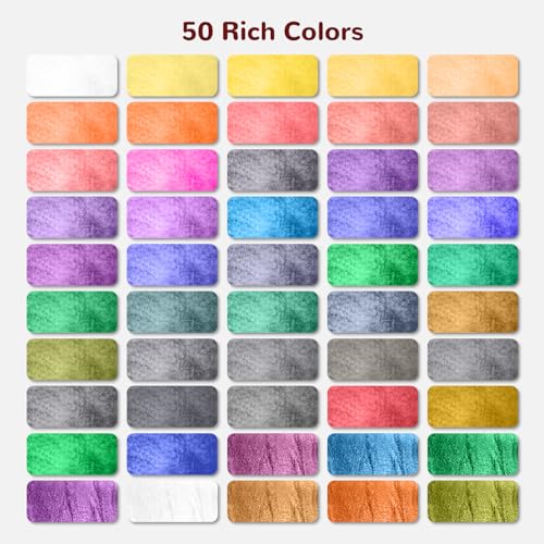 45% Off Watercolor Paint Set with 50 Rich Colors + Code - Image 4