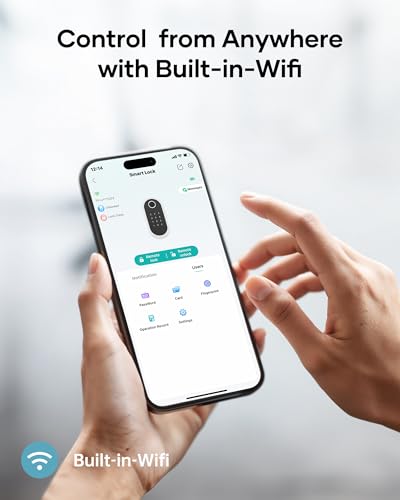 50% Off HEANTLE Wi-Fi Smart Lock Set with Code IVTW59BD - Image 5