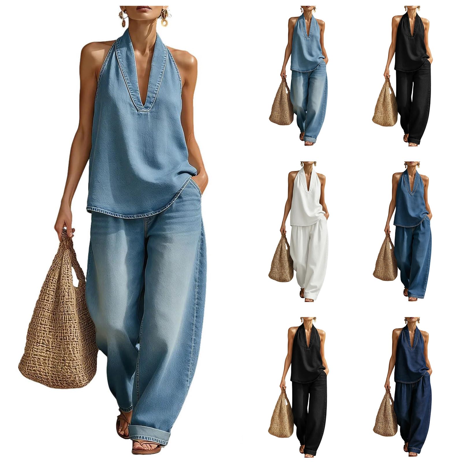 40% Off Kubbon Denim Set for Women - Code DV3NX949 - Image 1