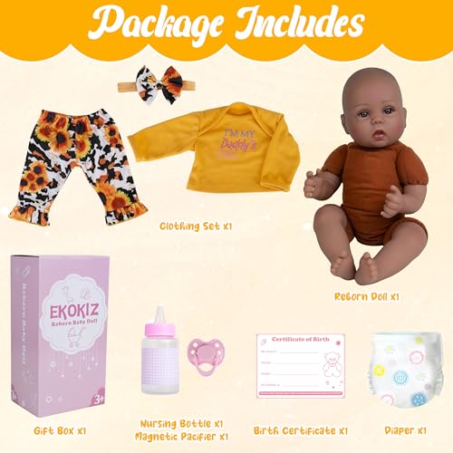 50% Off EKOKIZ Realistic Baby Doll - Code SPKCB5O2 - Image 7