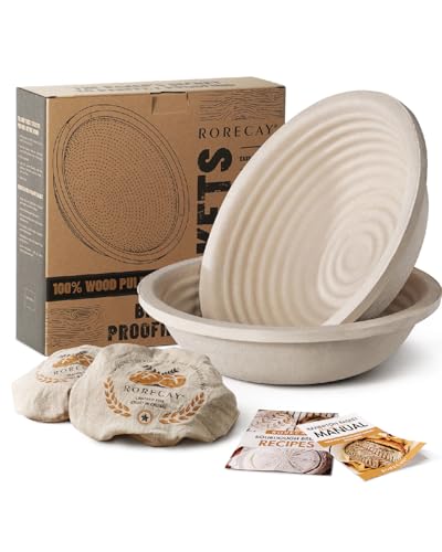6% Off Wood Pulp Banneton Bread Proofing Baskets Set of 2 - Image 2