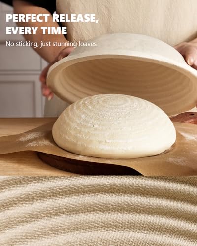6% Off Wood Pulp Banneton Bread Proofing Baskets Set of 2 - Image 6