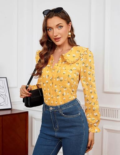 Save $15 on a LOOKBOHO Peter Pan Collar Blouse for Women - Image 5