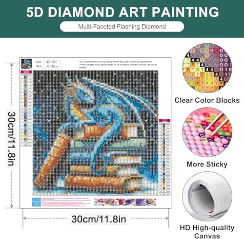 Save with Code FQA3PGKP on Zythron Dragon Diamond Art - Image 3