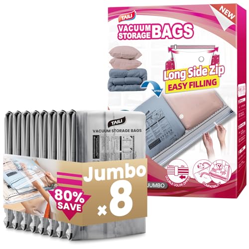 Save 36% on TAILI 8-Pack Jumbo Vacuum Storage Bags - Image 2