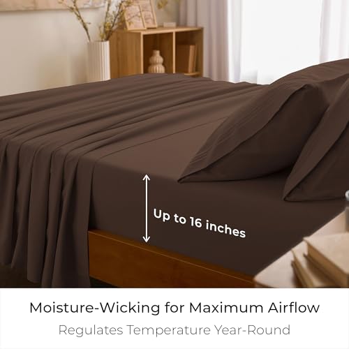 50% Off Mellanni Twin XL Sheet Set - 4-Piece Bedding - Image 5